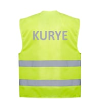 Kişiye Özel Baskılı iş yeleği, mühendis yeleği, kurye yeleği,