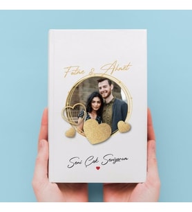 Sevgililer Günü Deri Kaplı Defter 2021-8