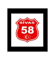58 Sivas Sticker - 58 Sivas Sticker Kaliteli Ürün Dışa Dayanıklı