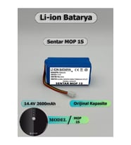 Sentar Mop 1S Akıllı Robot Süpürge Bataryası 14.4V 2600Mah Pil