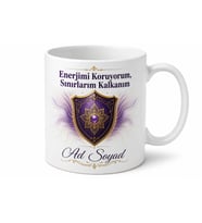 Enerji Vampirlerinden Uzak Duranlara Koruyucu Kalkan Seramik Kupa Hediye Bardak