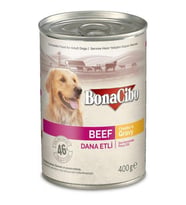 Bonacibo Soslu Dana Etli Yaş Yetişkin Köpek Maması 400 GR