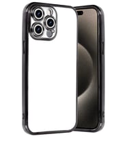 iPhone 15 Pro Max Razer Lensli Silikon - Siyah