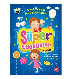 Süper Etkinlikler Çizgiler - Okul Öncesi Zeka Etkinlikleri