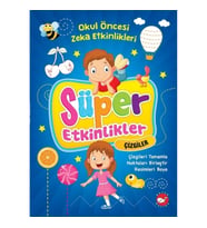 Süper Etkinlikler Çizgiler - Okul Öncesi Zeka Etkinlikleri