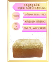 La Vita Kozmetik KABAK LİFLİ EŞEK SÜTÜ SABUNU