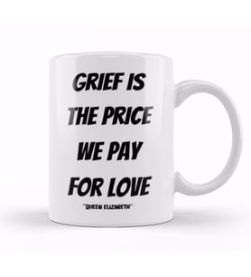 Queen Elizabeth II Quotes Gift Kupa Bardak Porselen