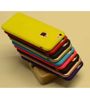 Apple iPhone 5 Uyumlu Kılıf Zore Premier Silikon Kapak (Gold)