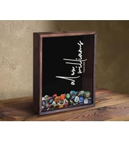 BK Gift Kişiye Özel İsimli Tarihli Bira Kapağı Koleksiyonu Ahşap Kumbara-9, Sevgiliye Hediye, Ev Hediyesi, Arkadaşa Hediye