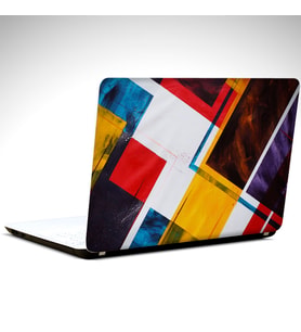 Renkler ve Çizgiler Laptop Sticker 19 inch (40,5X27CM)