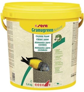 Sera Cichlid Malawi Granules (Granugreen) 100 gr Nature (Açık) Poşette Balık Yemi Bitkisel Skt : 11/2028