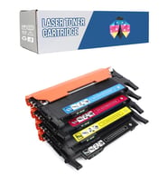 Safir Toner Samsung CLT-K406S CLX-3305 CMYK 1 Set  Muadil Toner