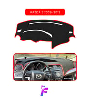 MAZDA 3 (2009-2013) Araca Özel Torpido Örtüsü Ön Göğüs Kılıfı Tam Koruma Oto Aksesuar TD33