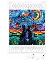 Cat Van Gogh's Cats Kedi Puzzle 240 Parça Yapboz