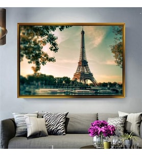 Altın Çerçeveli dekoratif tablo a1055 (Gold)