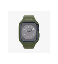 Spigen Apple Watch 45mm (Seri 9/8/7) Kılıf & Kordon Kayış Liquid Air Pro Moss Green Outlet