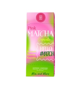 Pink Matcha Kapsül – Nespresso Uyumlu Pembe Superfood Matcha Tozu, 10'lu Paket