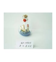 DENİZCİLİK › DENİZCİLİK GRUBU › Marine Şişe Gemi-Z&A ŞİŞE GEMİ>>8X8X11 cm.