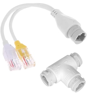 Lexroo Poe Combiner/Mux, üç yönlü RJ45 konnektör aksesuarları, Üç Yollu RJ45 Konektörü