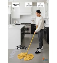 70x90 Ultra Doku Havlu Mop Başlığı, Yüksek Emicilik, Dayanıklı ve Kolay Kullanım