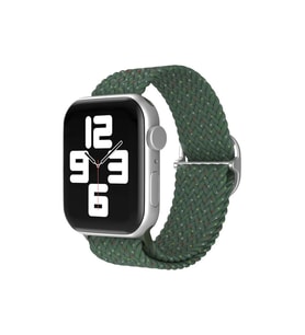 Newface Apple Watch 38mm Star Kordon - Benekli Koyu Yeşil
