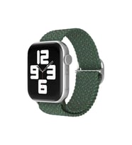 Newface Apple Watch 38mm Star Kordon - Benekli Koyu Yeşil