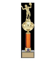 ODAK KUPA - Figürlü Kupalar - Voleybol Kadın Figürlü Kupalar FG-055 A - 46 cm