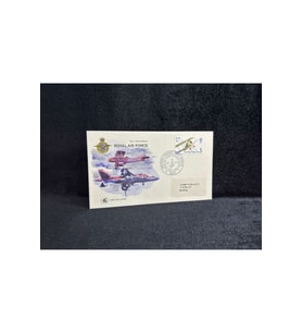 1968 İngiltere Kraliyet Hava Kuvvetleri RAF 50th Anniversary ROYAL AİR FORCE FDC İlk Gün Zarfı
