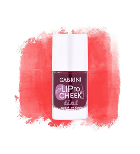 Gabrini Lip To Cheek Tint Coral Red
