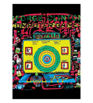 George Clinton Tablo Ahşap Poster Dekoratif