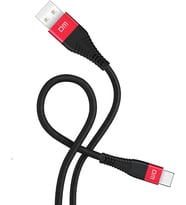 Dm Sl003 Usb To 3A Hızlı Data Kablosu Siyah 1.2 Metre