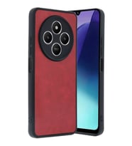 Xiaomi Redmi 14c Kılıf Aras Deri Kapak - Kırmızı