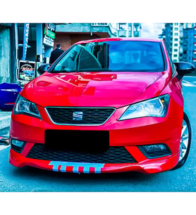 Seat ibiza Mk4 Ön Ek Karlık Mat Siyah Plastik 2008-2016