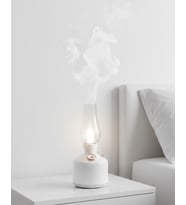 Retro Gaz Lambası Tasarımlı USB Şarjlı Aroma Difüzörü 280 ml Nano Mist Nemlendirici