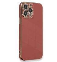 iPhone 15 Pro Kılıf Volet Silikon - Kırmızı