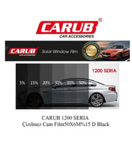 CARUB 1800 SERİA ÇİZİLMEZ 50X6 CAM FİLMİ (Siyah)
