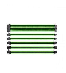 Thermaltake TtMod Yeşil/Siyah Power Supply Sleeved Kablo Seti (16 AWG)