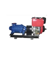 DEK-KOMOTO 12 Hp Marşlı Dizel Yanmar Muadil Motorlu Standart Skm32/5 Kademeli Su Pompası