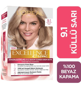 Loreal Excellence Creme Saç Boyası 9.1 Küllü Sarı