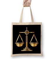 Law Balance Avukat Hukuk Bez Çanta Uzun Saplı