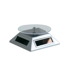 Güneş Enerjili Dönerli Stand Silver
