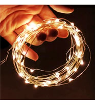 DEKOR DÜĞÜN IŞIKLARI GÜN IŞIĞI PİLLİ LED IŞIK GÜN IŞIĞI 10 METRE LED IŞIK GÜN IŞIĞI PİLLİ IŞIK 