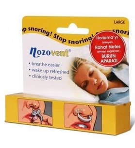 Nozovent Burun Açıcı Aparat Büyük Boy Horlama Karşıtı Önleyici