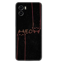 Vivo Y15S Y32 Y33S Y51 Y53S Kılıf Desemli Silikon Meow 1657
