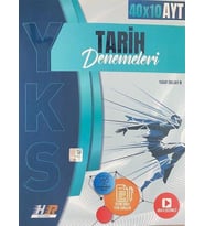 AYT Tarih 40x10 Denemeleri Hız ve Renk Yayınları