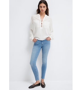 Mavi TESS Lt Brushed Gold Premium Denim Kadın Kot Pantolon M100328-A1550