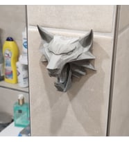 Witcher Kurt Duvar Banyo Havlu Elbise Kıyafet Askısı