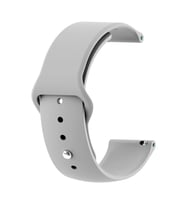 Microsonic Samsung Galaxy Watch 4 44mm Silicone Sport Band Gri