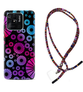 Xiaomi Poco X3 Pro M4 Pro X4 Pro C40 10C Kılıf Boyun Asklı Rasta Silikon Daireler 1751