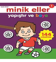 Minik Eller Yapıştır Ve Boya - Mor